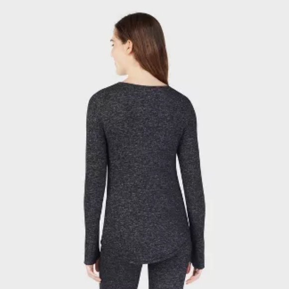 New Cuddl Duds Women's Sweater Knit Thermal Top - Picture 2 of 6